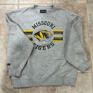 Gray Jansport Mizzou Crewneck